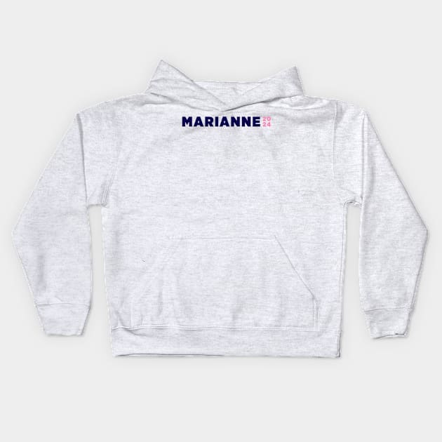 Marianne Williamson 2024 Kids Hoodie by Stalwarthy